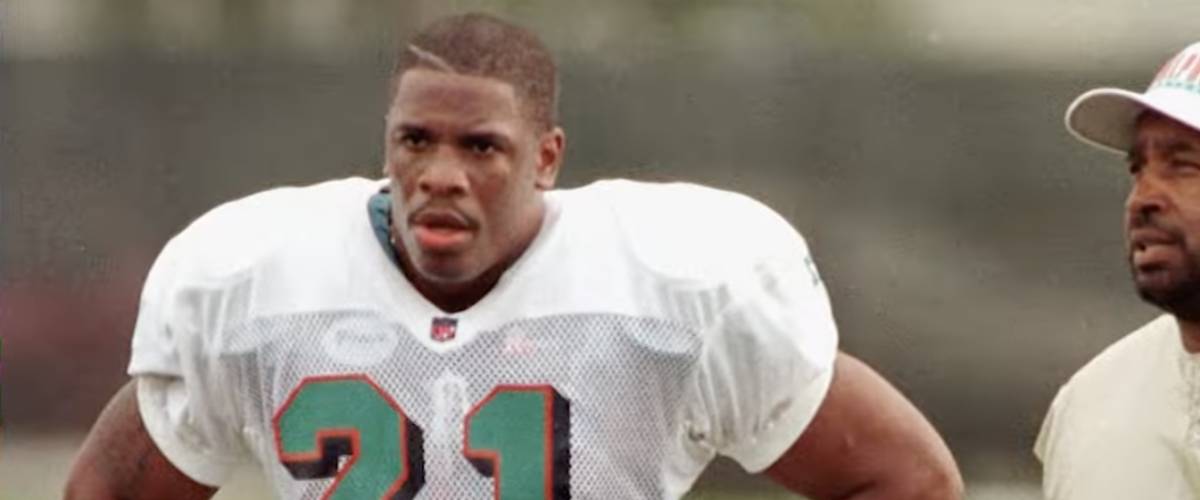 Lawrence Phillips RB, St Louis Rams, 1996.