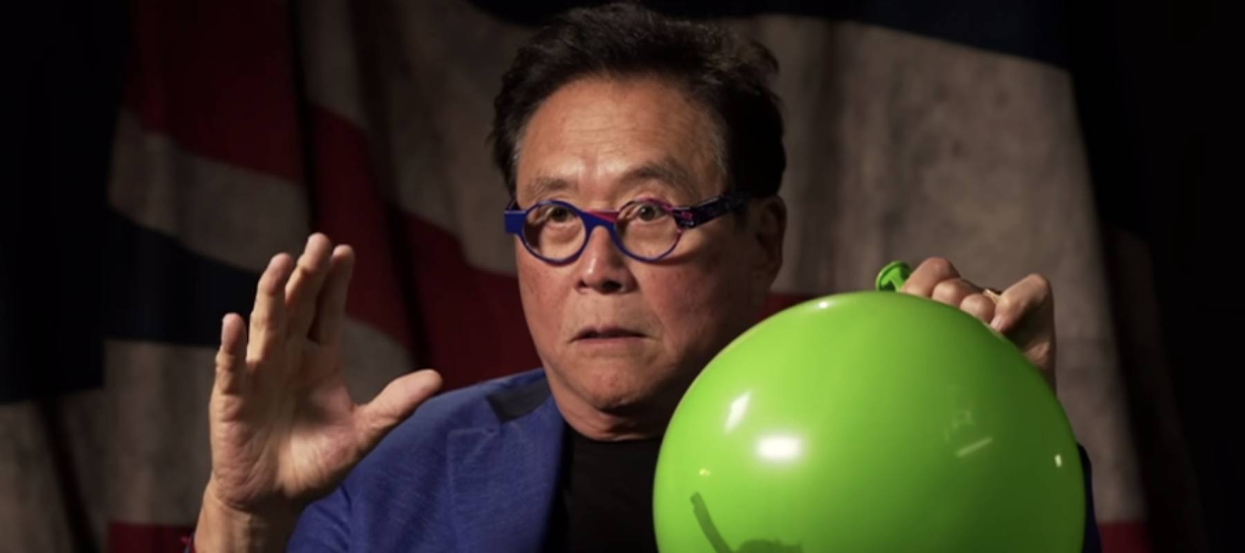 Robert Kiyosaki speaking interview.