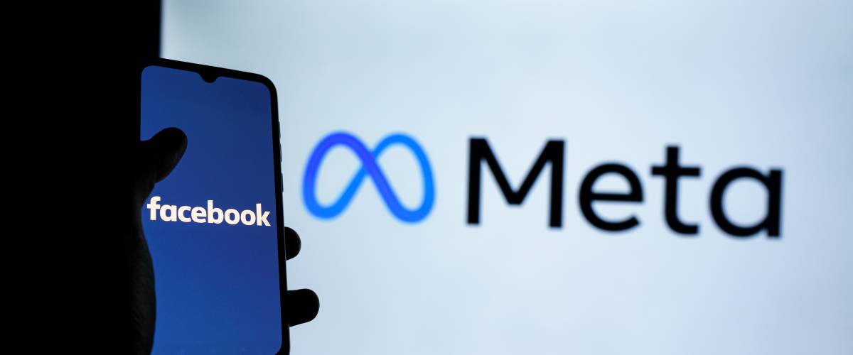 Meta and Facebook logos