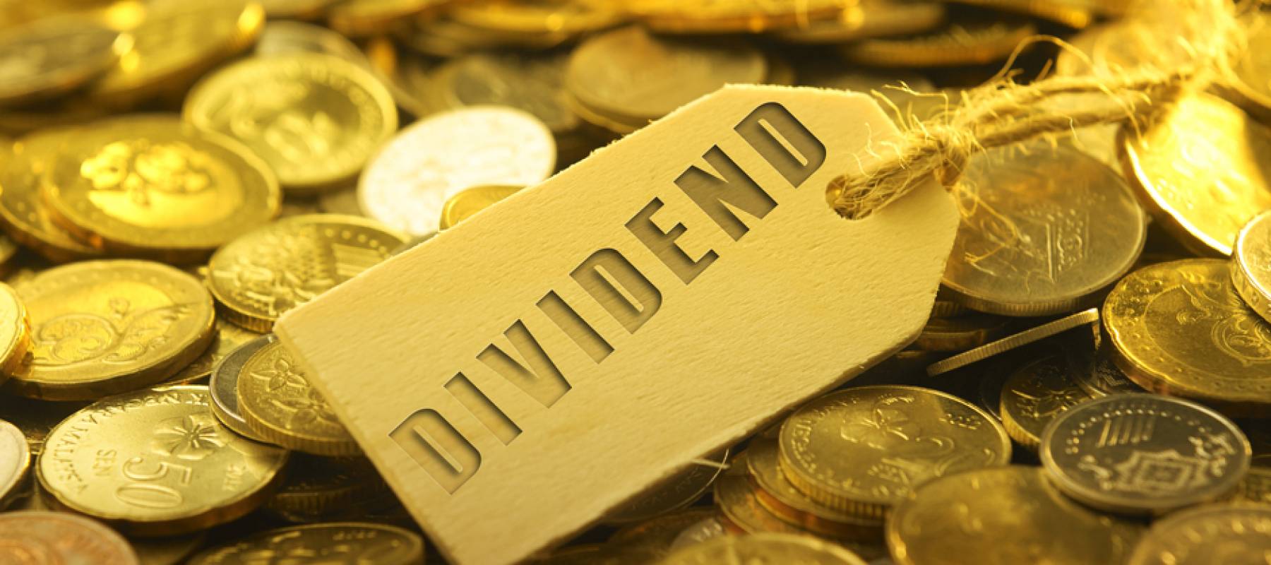 coin with tag dividend