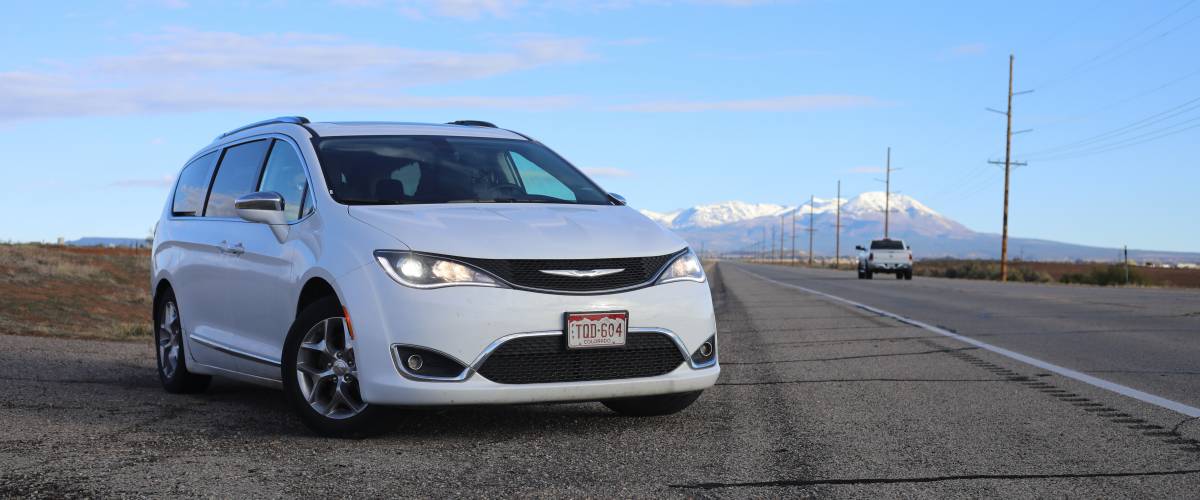 Arizona, USA - October 20, 2018: 2018 Chrysler Pacifica, A Family Minivan