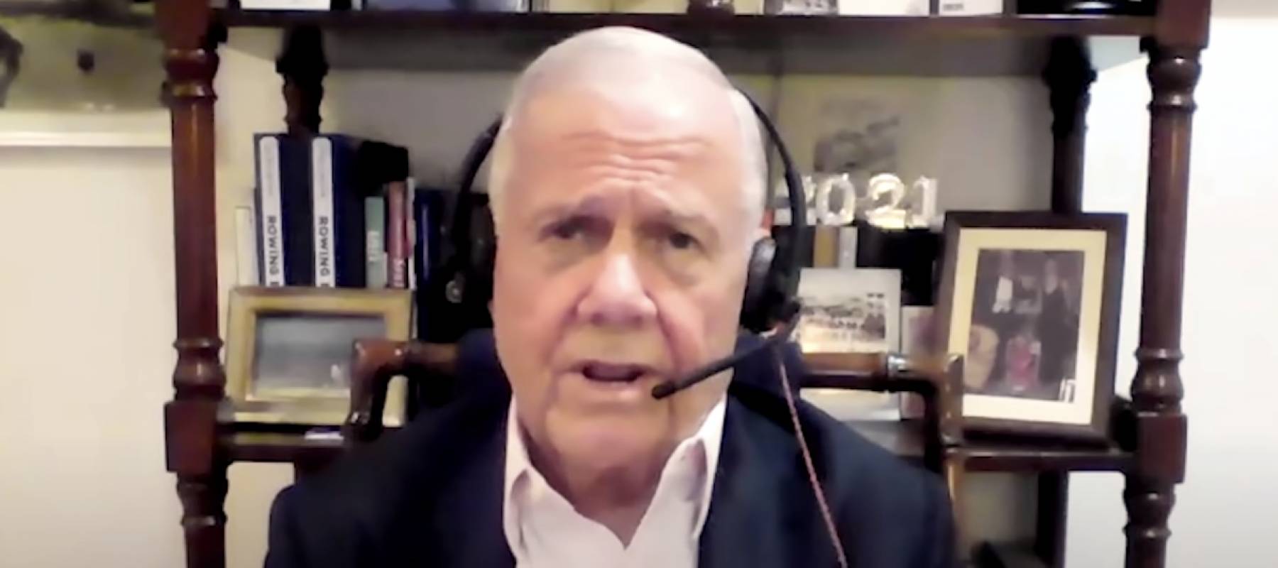 picture of Jim Rogers interviewed by Stansberry Research