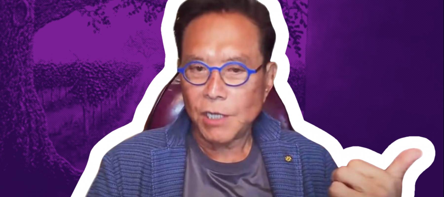 Robert Kiyosaki talking to Stansberry Research