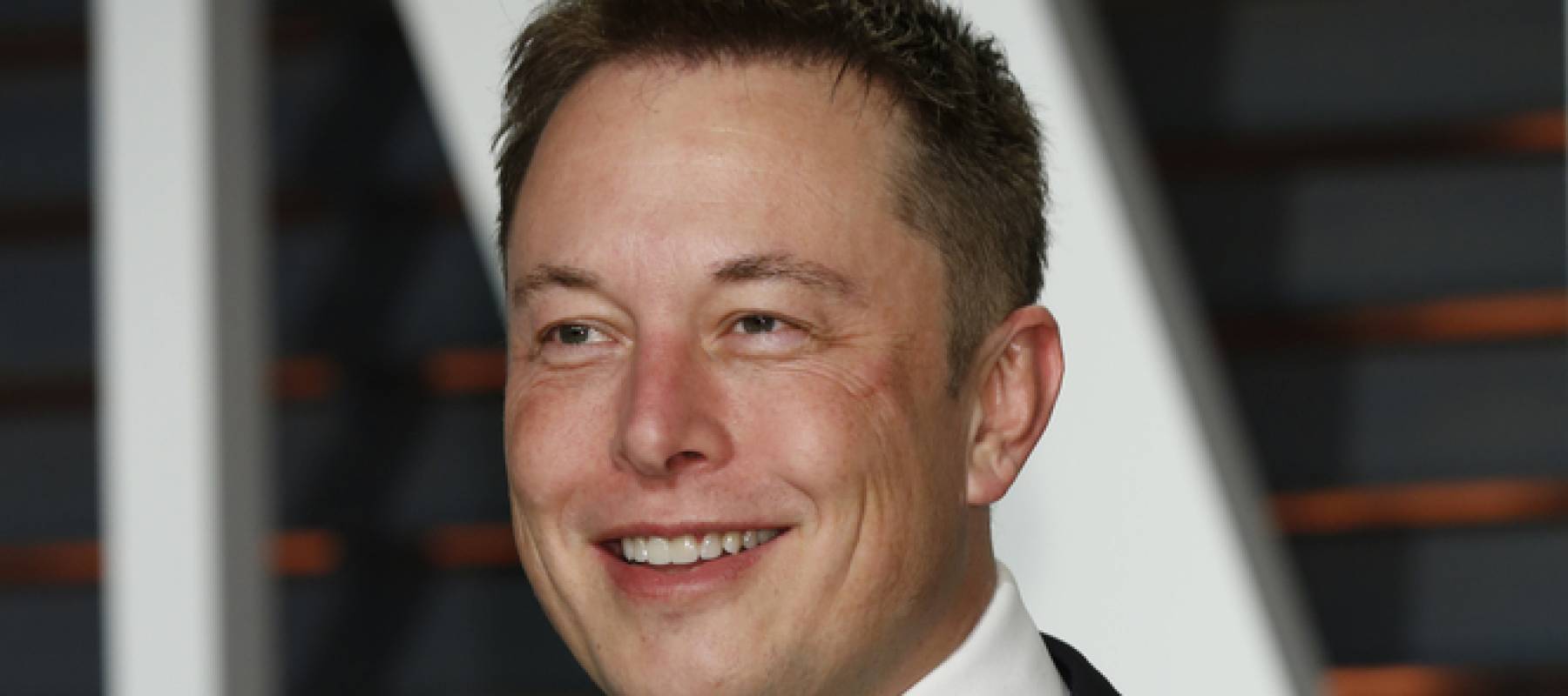 Elon Musk at the Vanity Fair Oscar Party