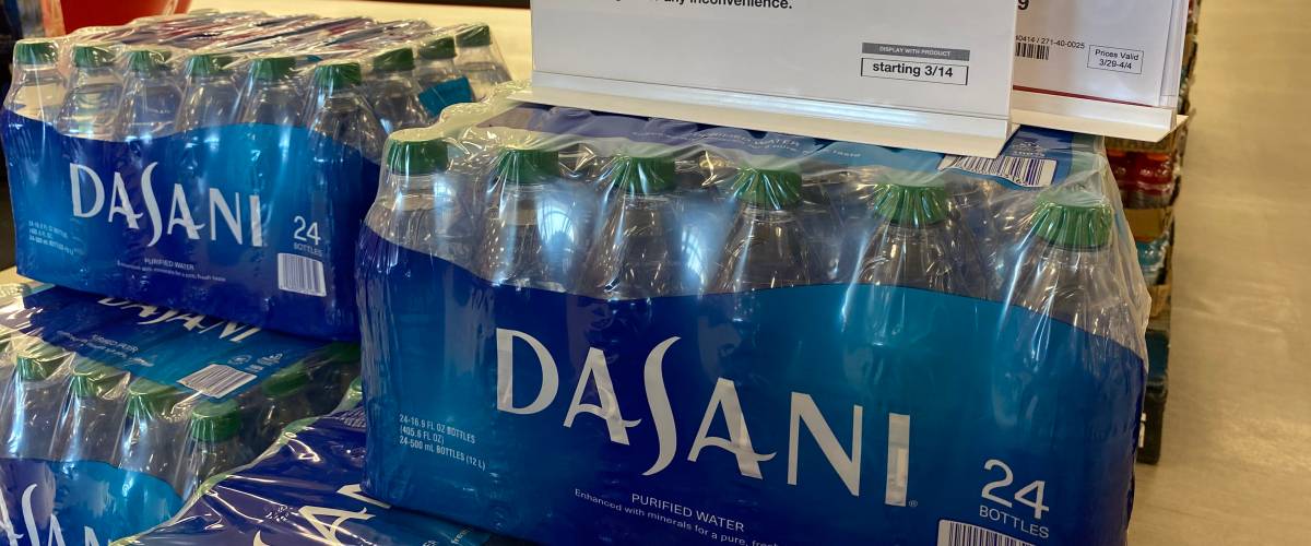 Pure water…that came from the tap