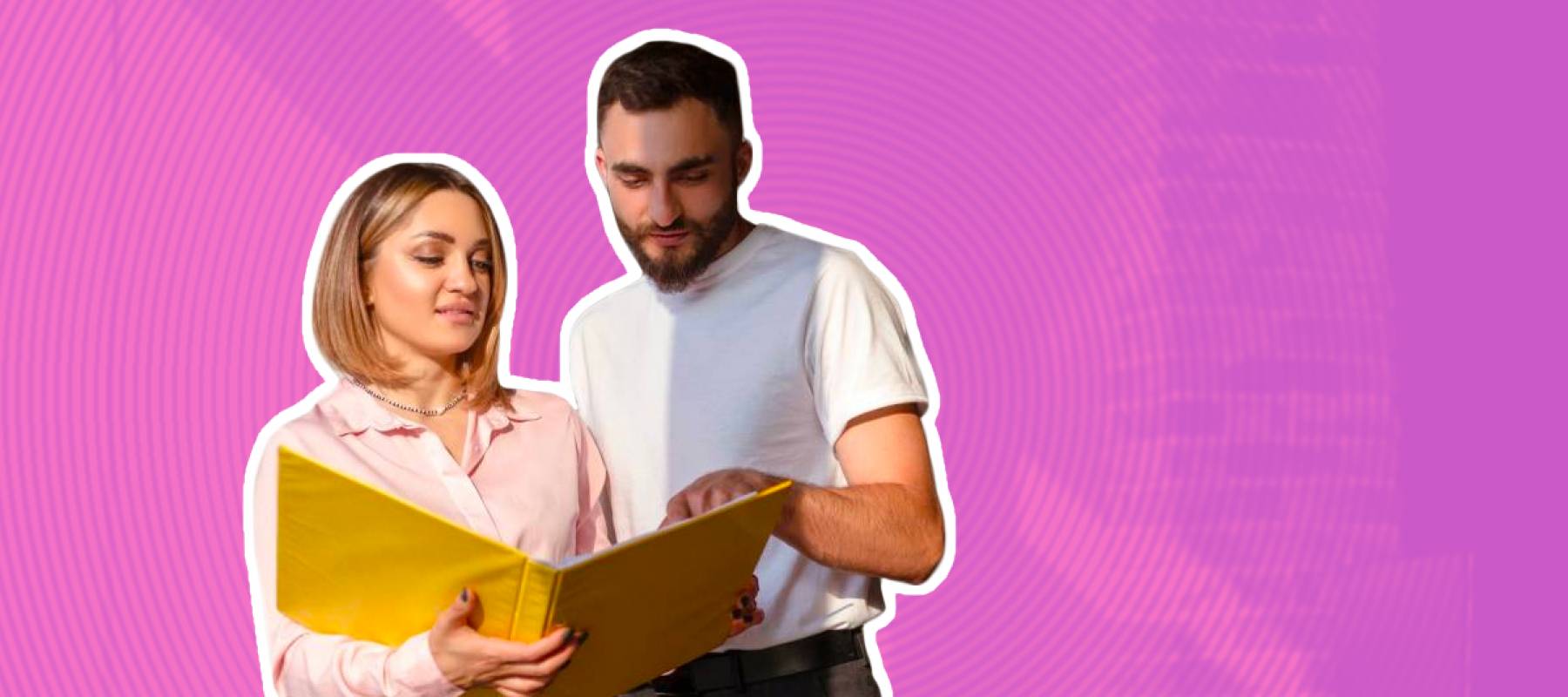 Businesswoman and her husband talk finances