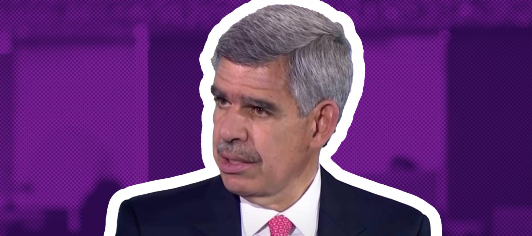 Mohamed El-Erian talking to Bloomberg