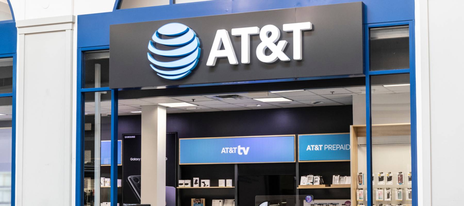 ATT cell phone retail store.