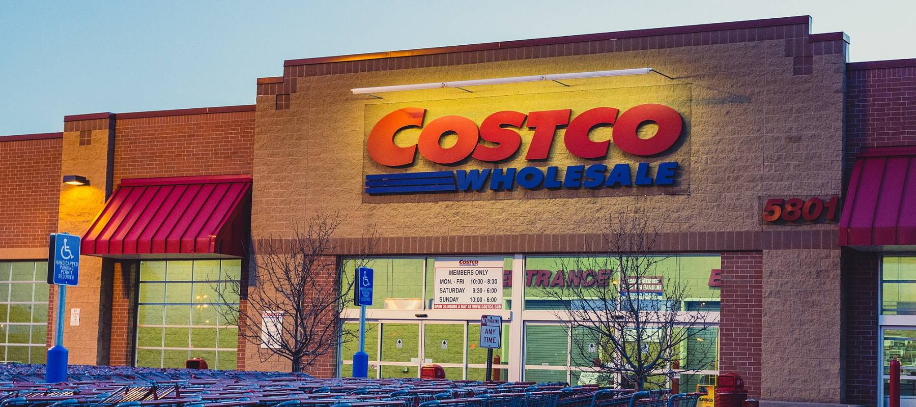 A Costco store