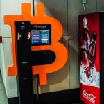 Bitcoin ATM next to Coke machine