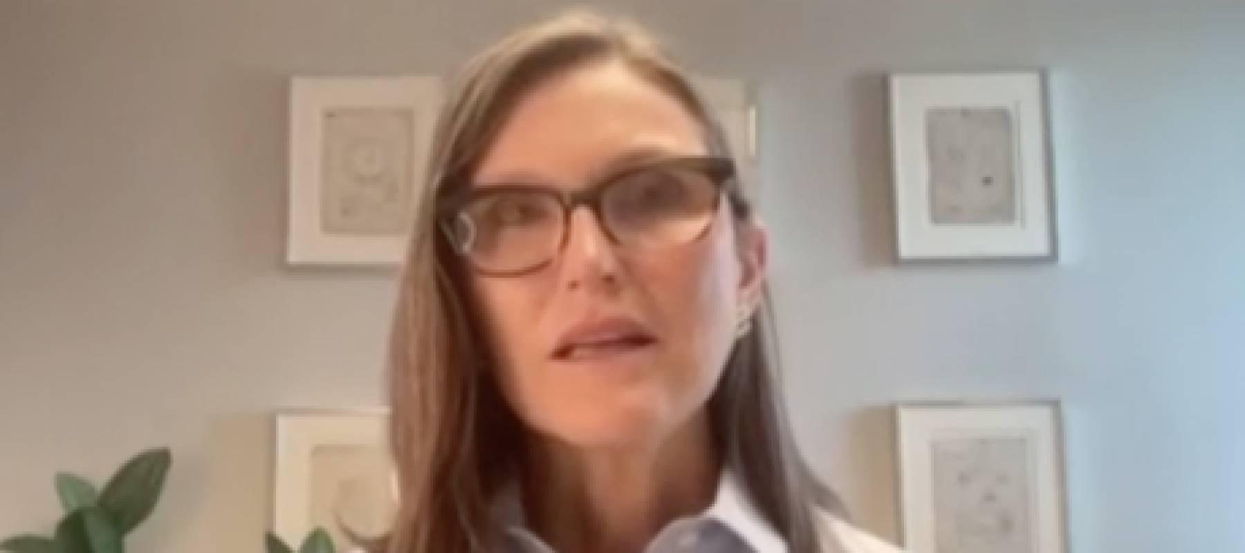 Cathie Wood does a virtual interview with CNBC.