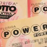 Coquitlam BC Canada - May 31, 2014 : Close up people holding a winning lottery ticket.
