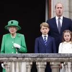 Queen Elizabeth II with her family