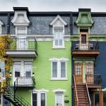 The Plateau-Mont-Royal in Montreal,QC on october 30,2016. It is the most densely populated borough in Canada, with 101,054 people living in an 8.1 square kilometre area.