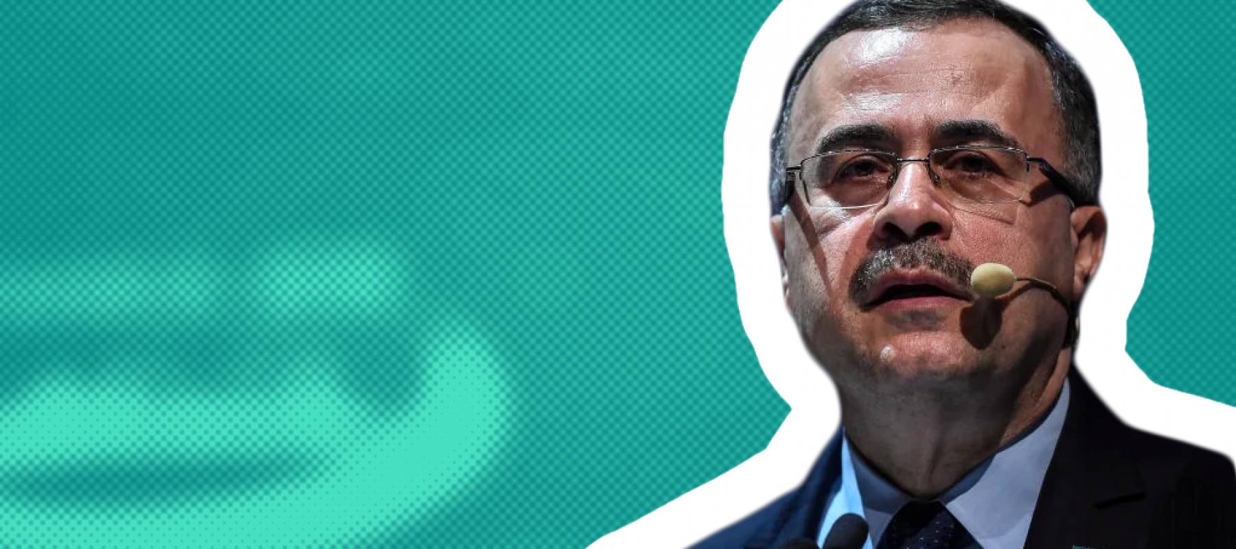 Amin Nasser, president of state oil giant Saudi Aramco, delivers a speech on October 11, 2016 during the 23rd World Energy Congress in Istanbul.