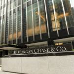 The New York office of bank JP Morgan Chase.