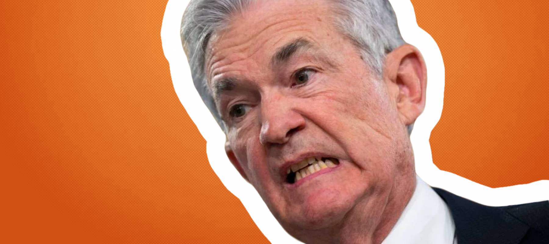 Chair of the U.S. Federal Reserve Jerome Powell attends a meeting