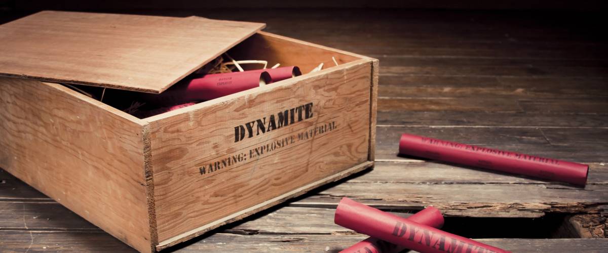 Dynamite sticks