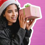 woman holding packages