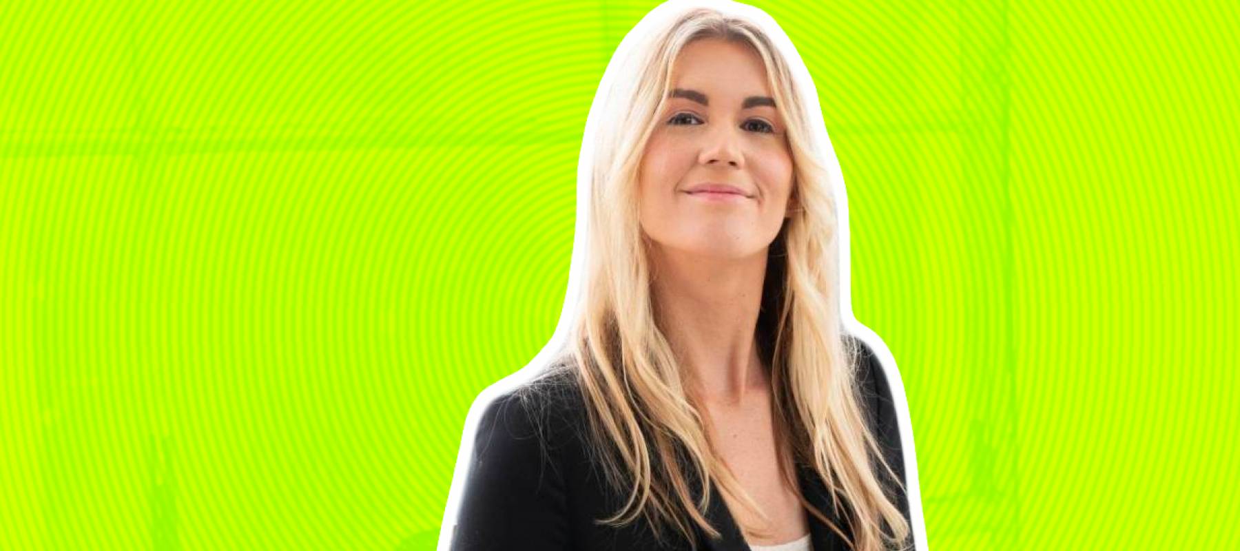 Emily O'Brien, founder of Comeback Snacks