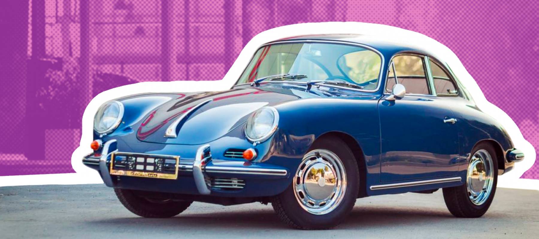 Porsche 356, side view