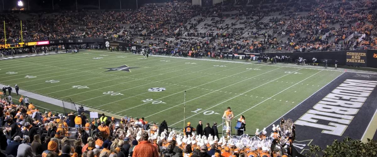 1. Vanderbilt University: Vanderbilt Stadium