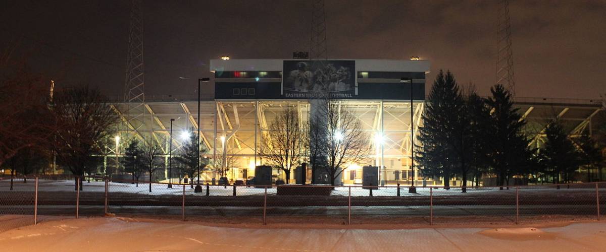 4. Eastern Michigan University: Rynearson Stadium