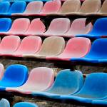 old stadium chairs