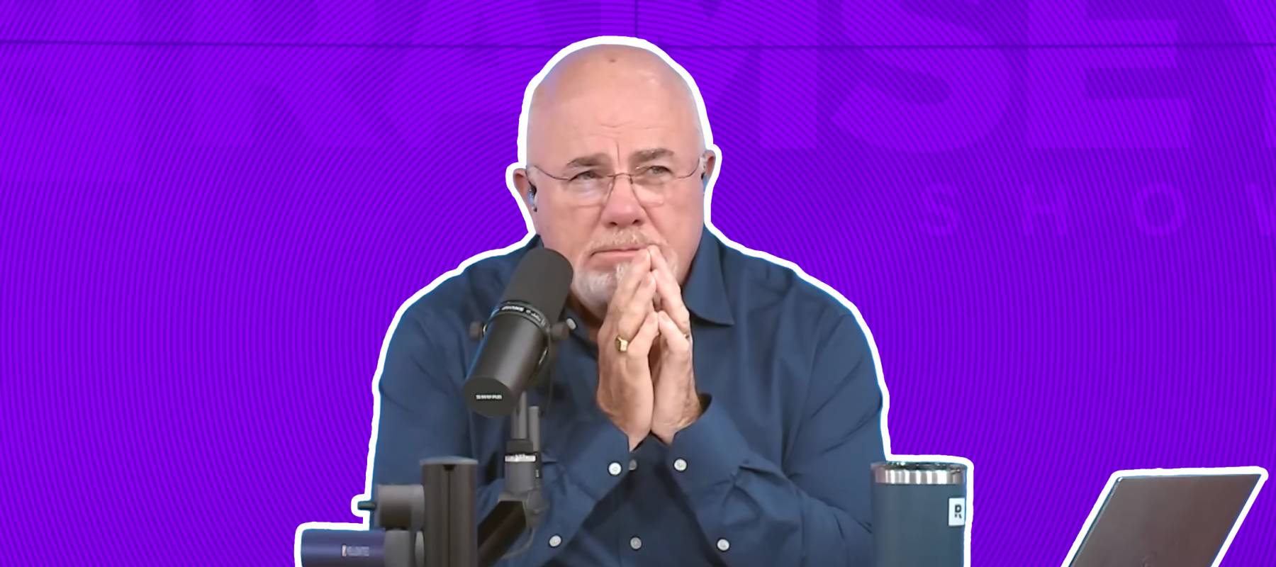 Dave Ramsey speaks on an episode of the Ramsey Show.