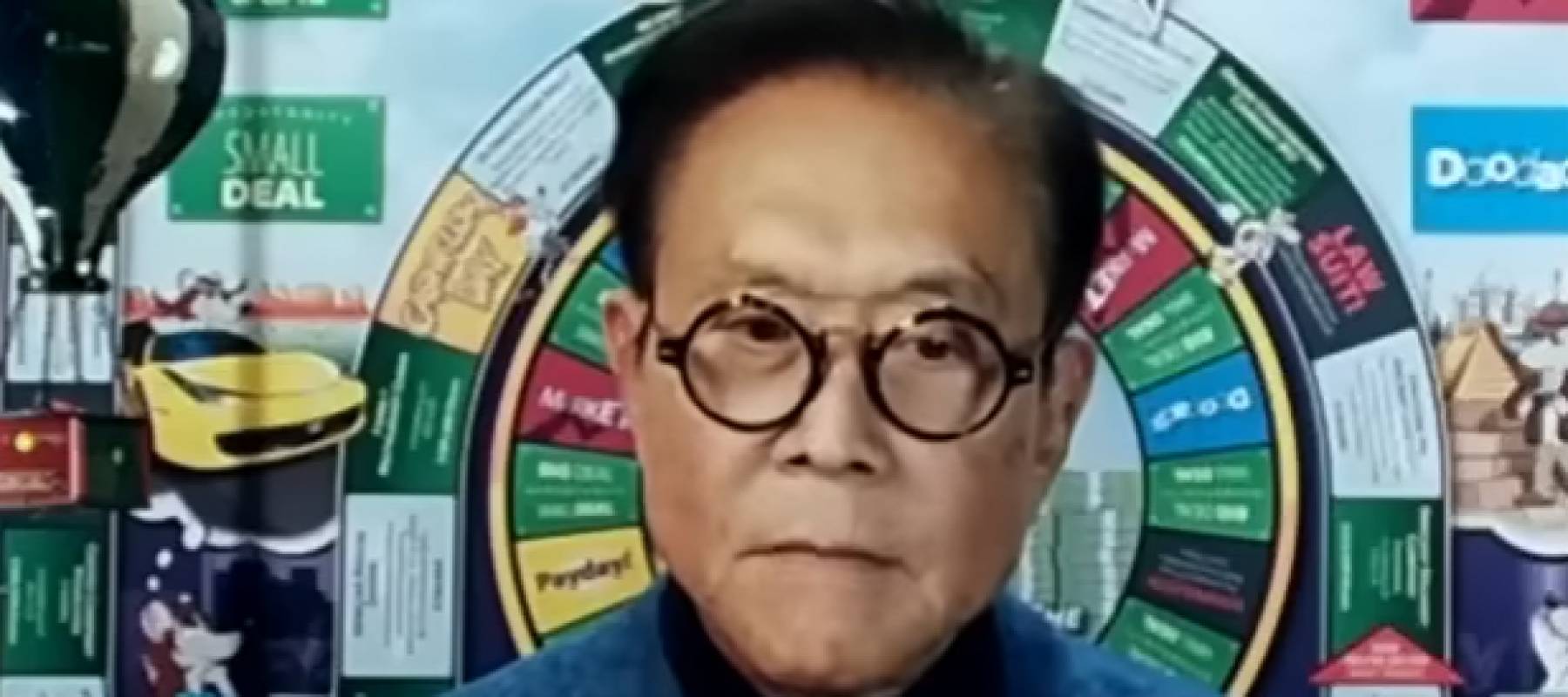 Robert Kiyosaki talking to Fox Business