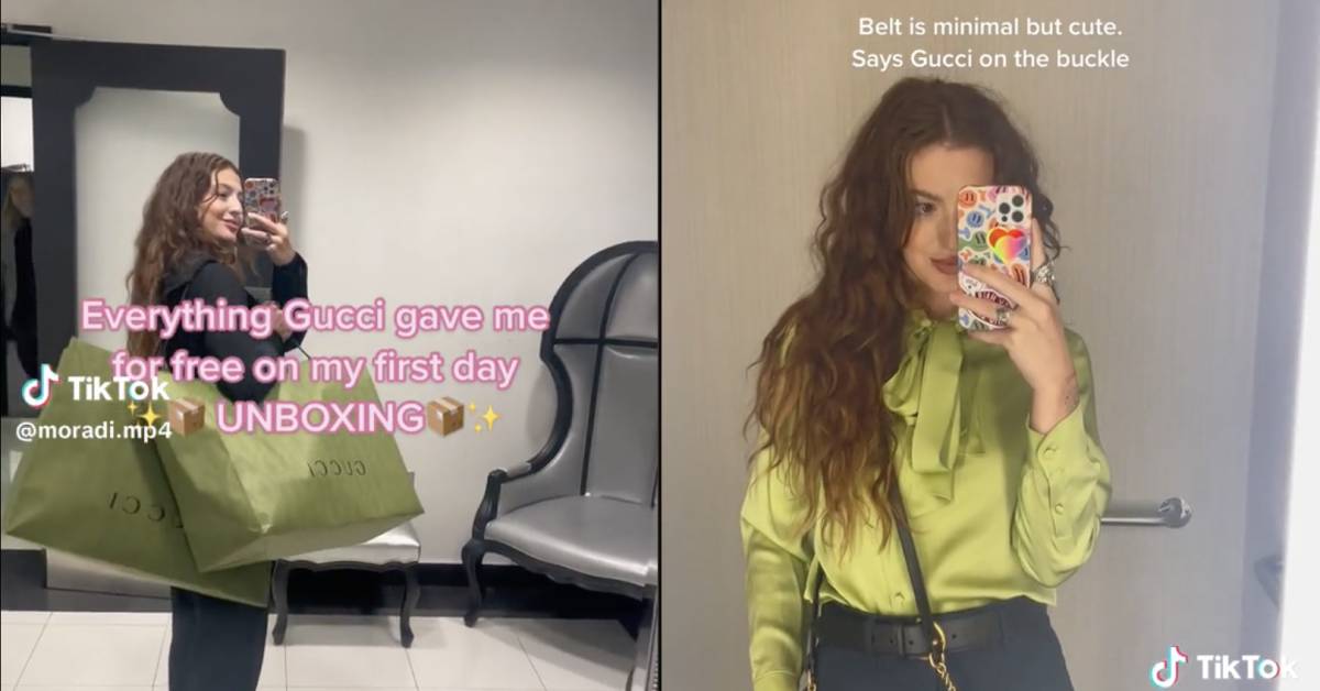 Woman reveals how Gucci fired her because of viral TikTok about freebies -  Dexerto