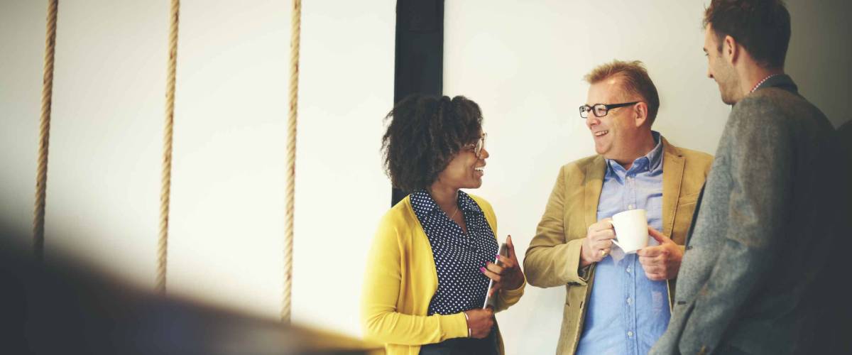 Business Team Coffee Break Relax Concept