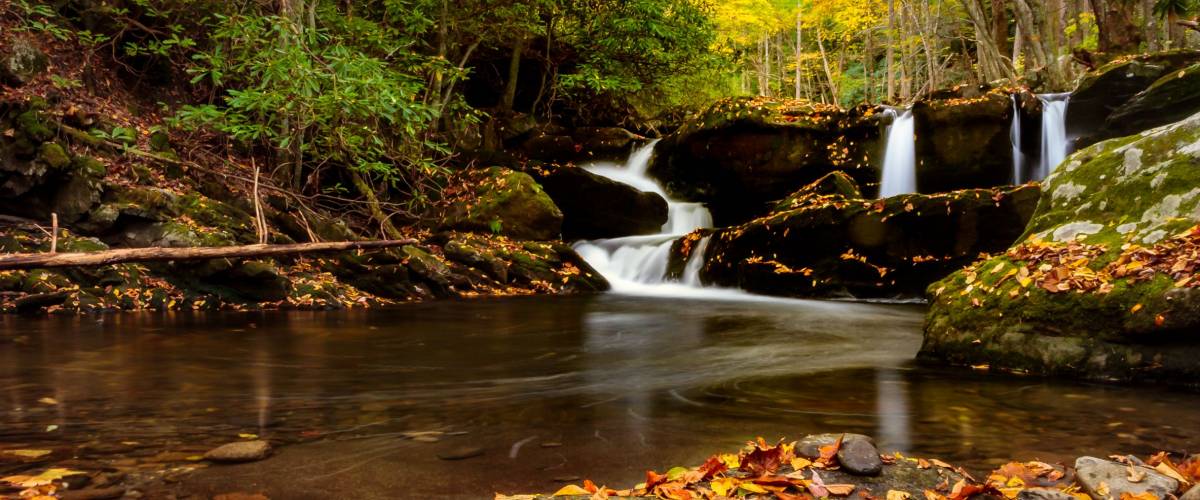 Smoky mountains waterfalls