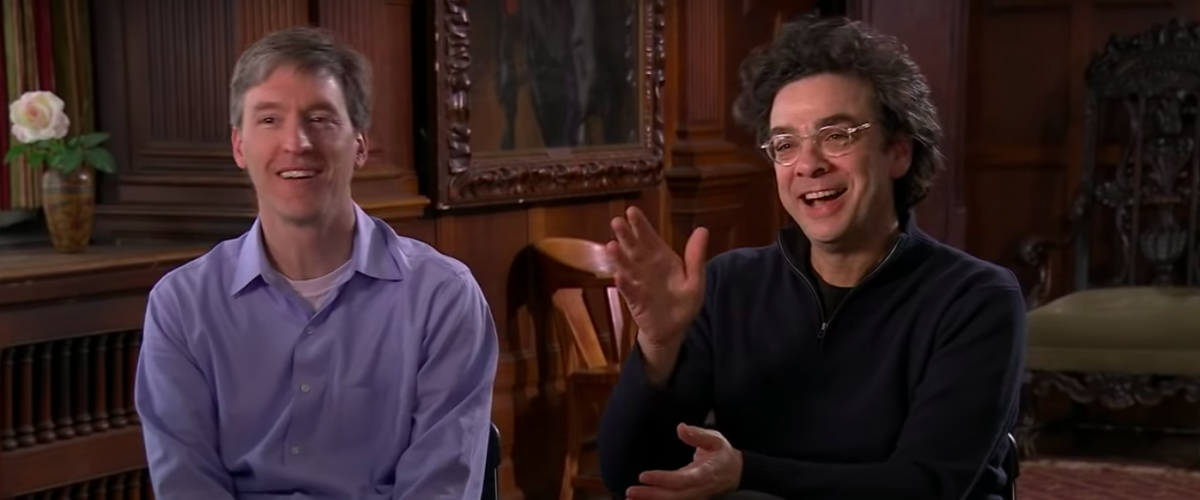 Stephen Dubner and Steven Levitt, authors of the best-selling book