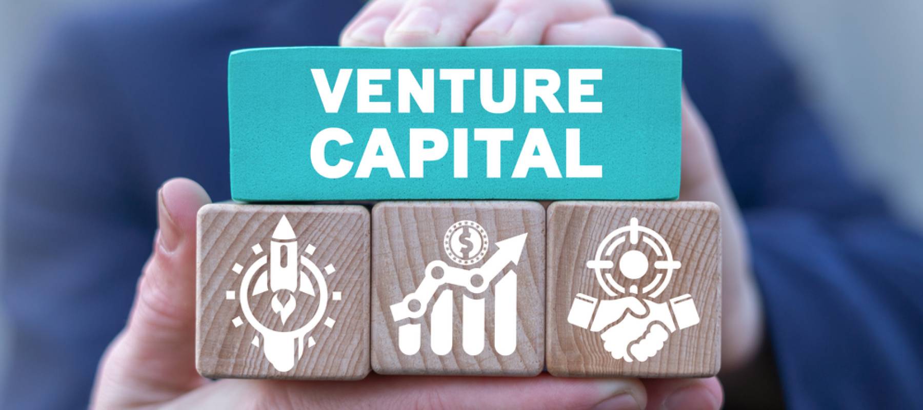 Business concept of venture capital funding.