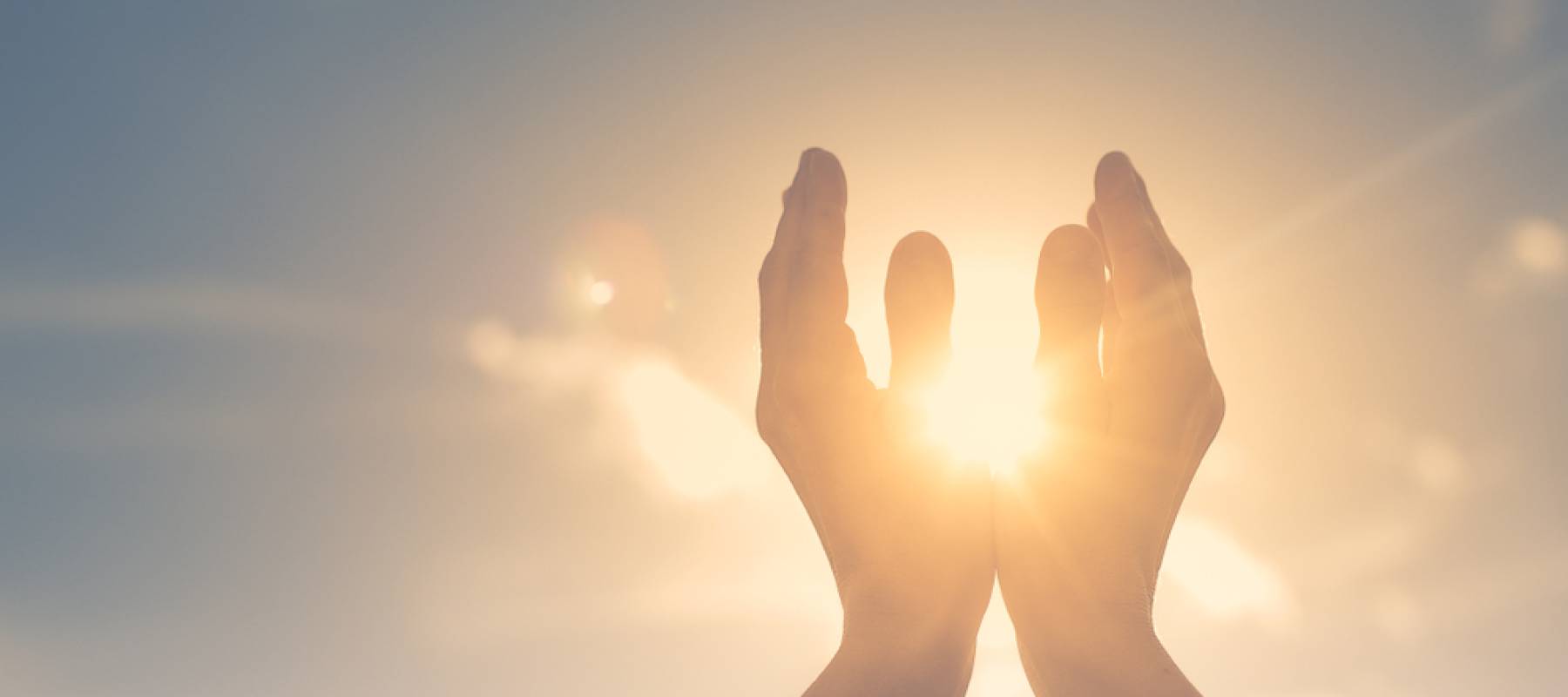 Hands praying