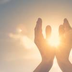 Hands praying