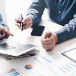 Financial advisor and accounting concept