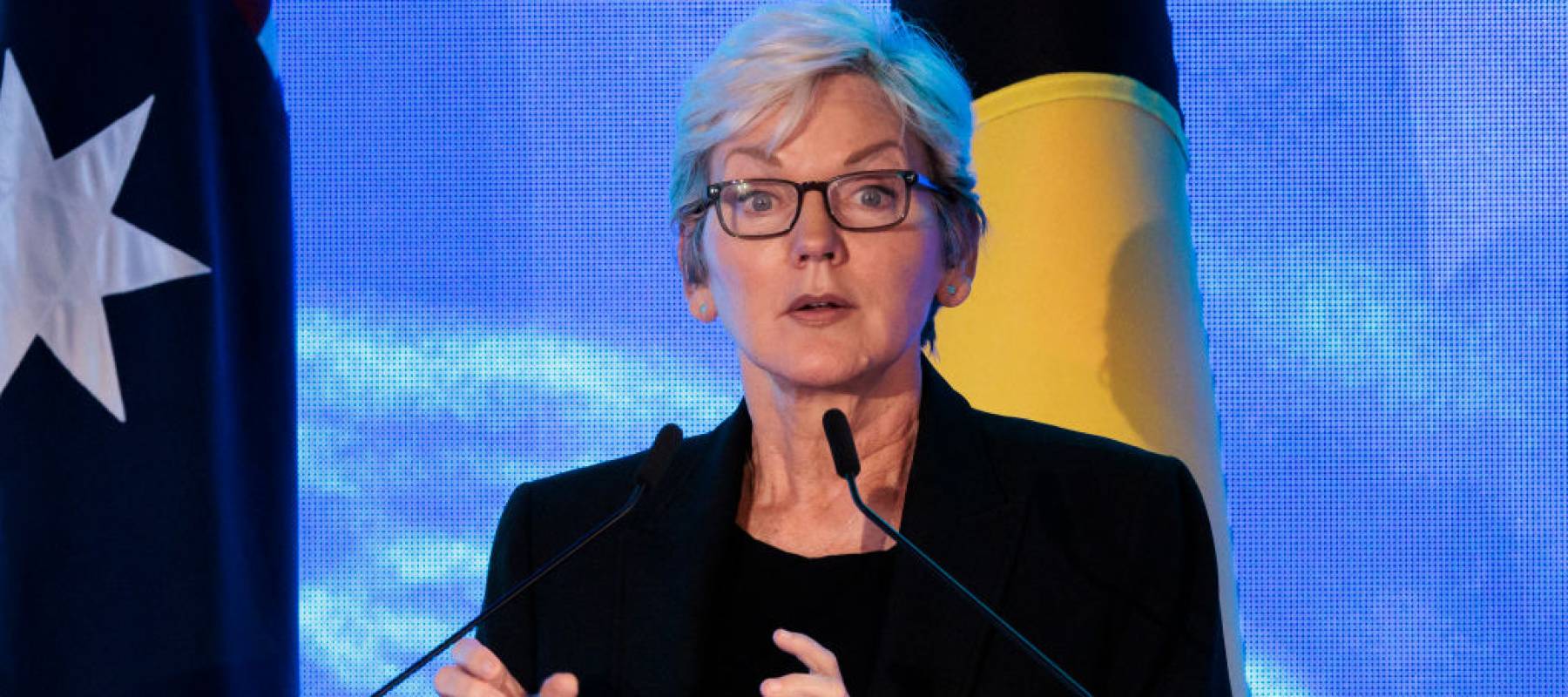 ennifer Granholm, US Secretary of Energy, speaks at the Sydney Energy Forum on July 12, 2022 in Sydney, Australia.
