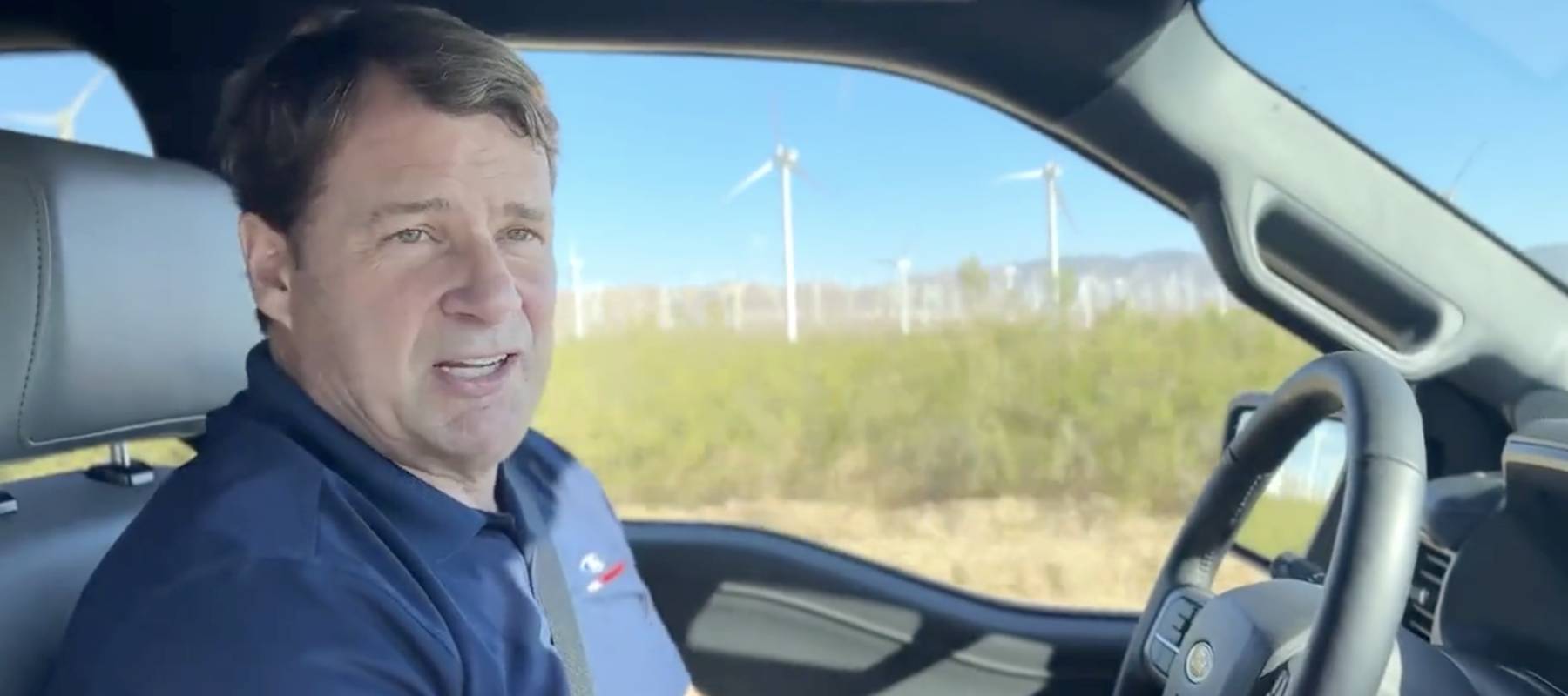 Ford CEO Jim Farley posted a video on X, formerly Twitter, about charging stations for electric vehicles.