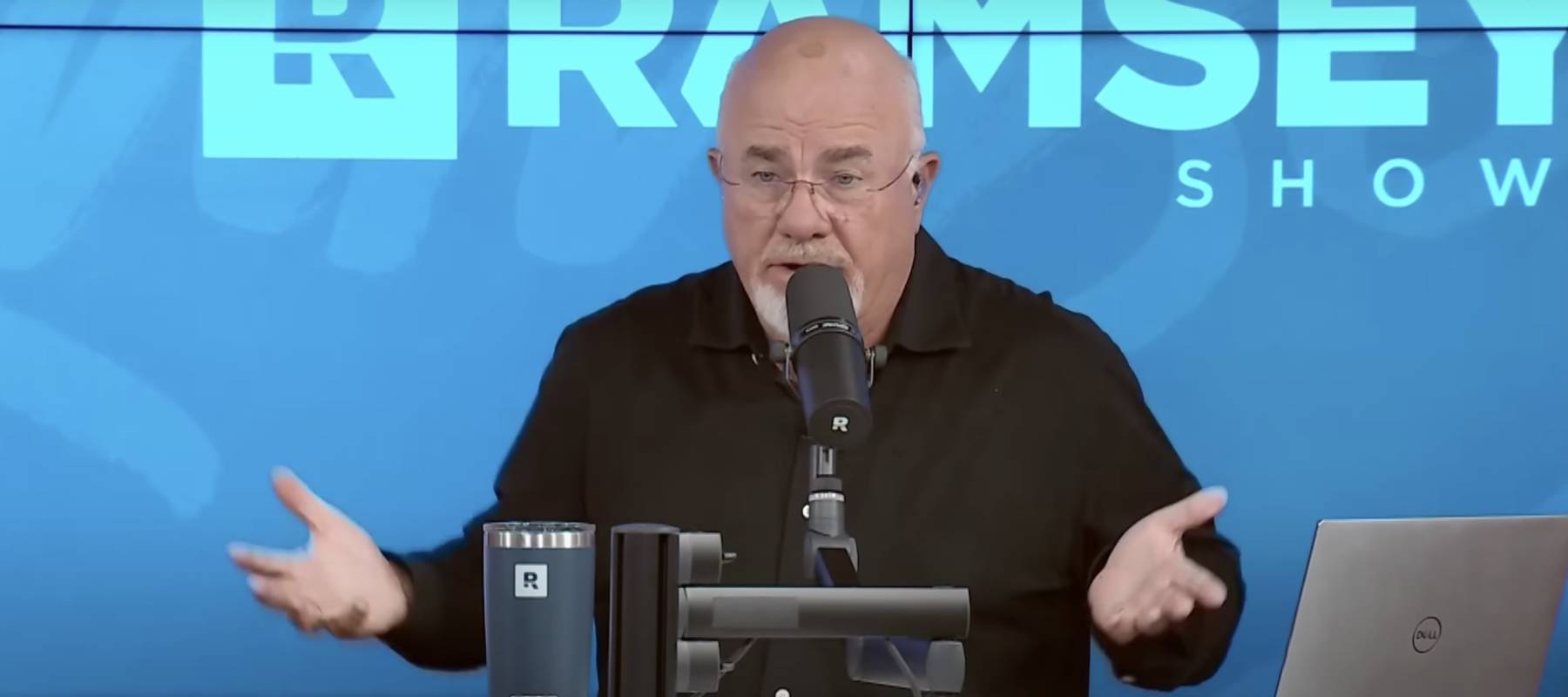 Dave Ramsey speaks during an episode of The Ramsey Show.