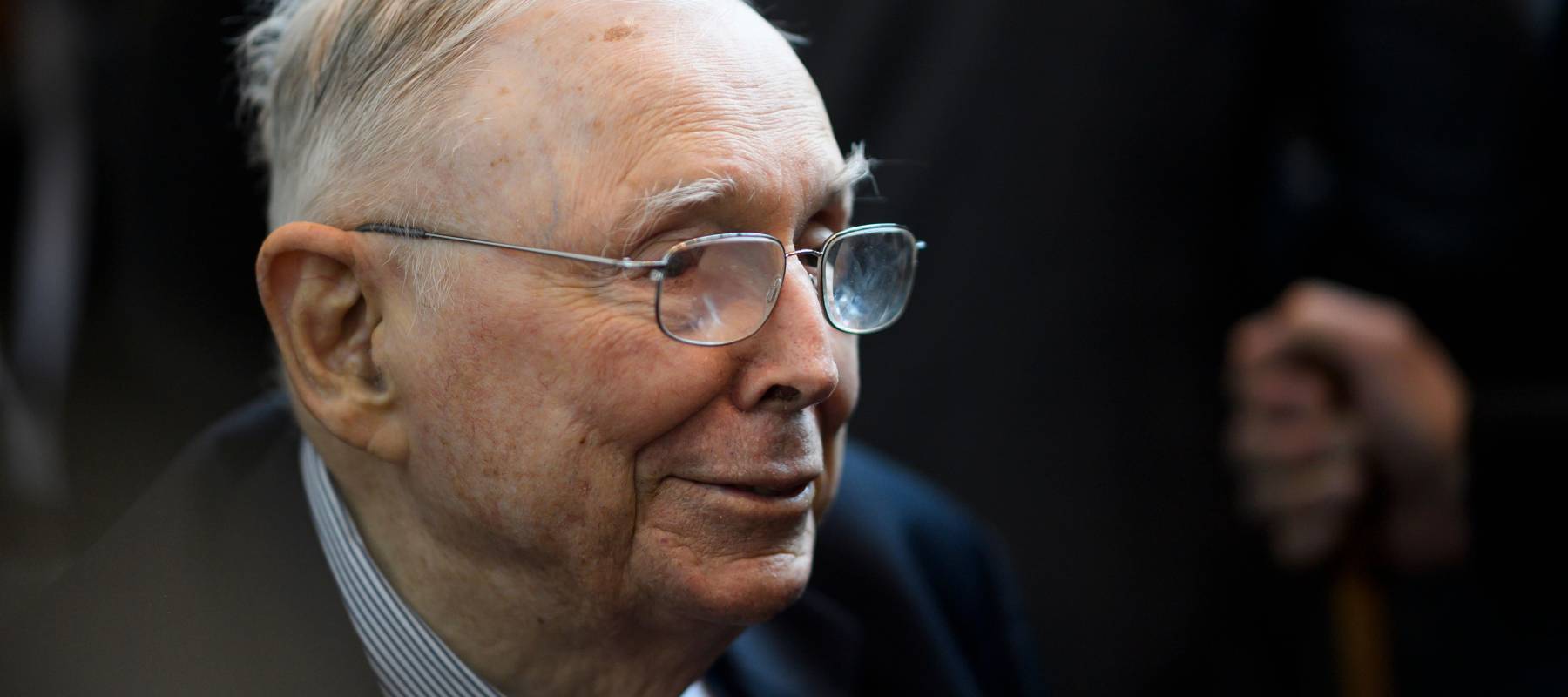Berkshire Hathaway vice chairman Charlie Munger attends the annual Berkshire shareholders meeting in Omaha, Nebr., May 3, 2019.