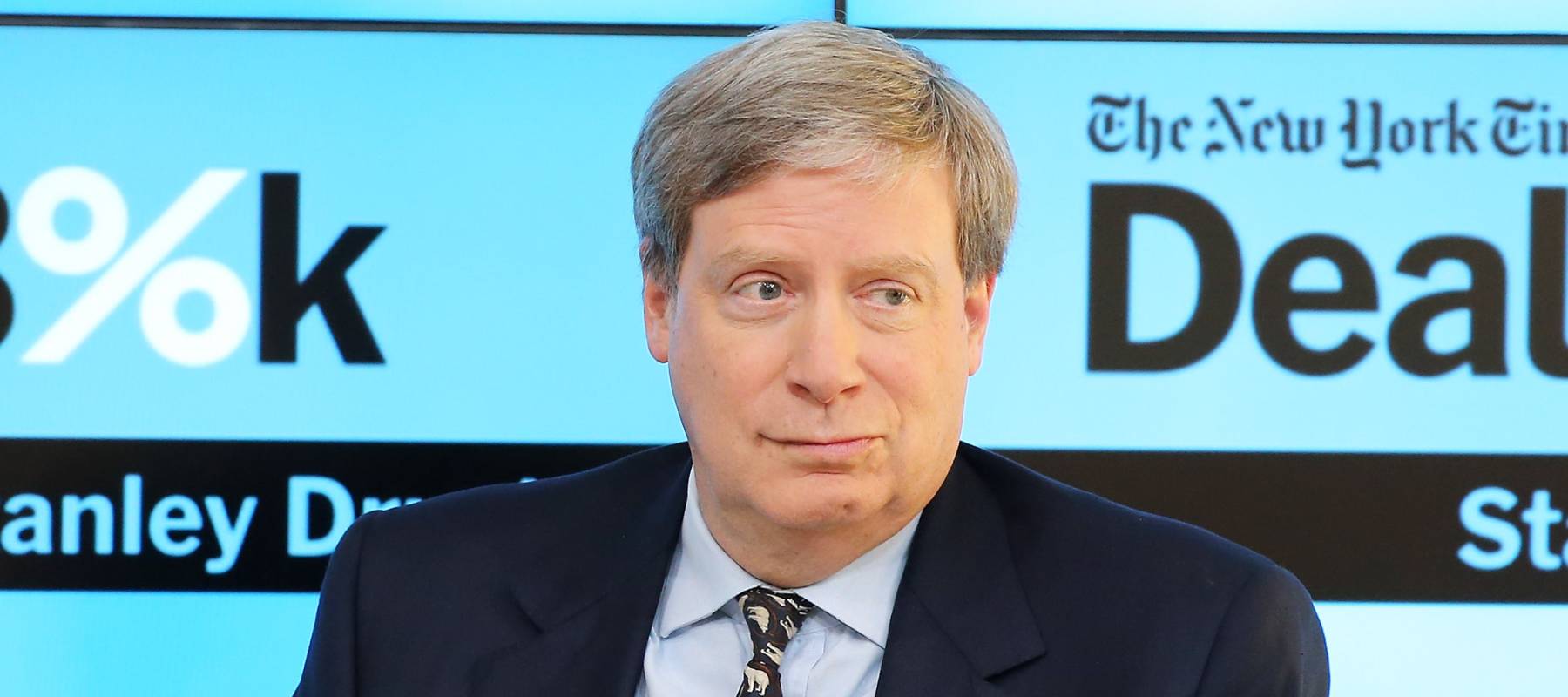 Stanley Druckenmiller participates in a panel discussion at the New York Times 2015 DealBook Conference on November 3, 2015..