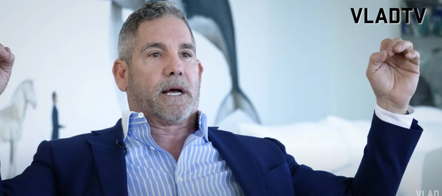Screenshot: Grant Cardone speaks during an interview.