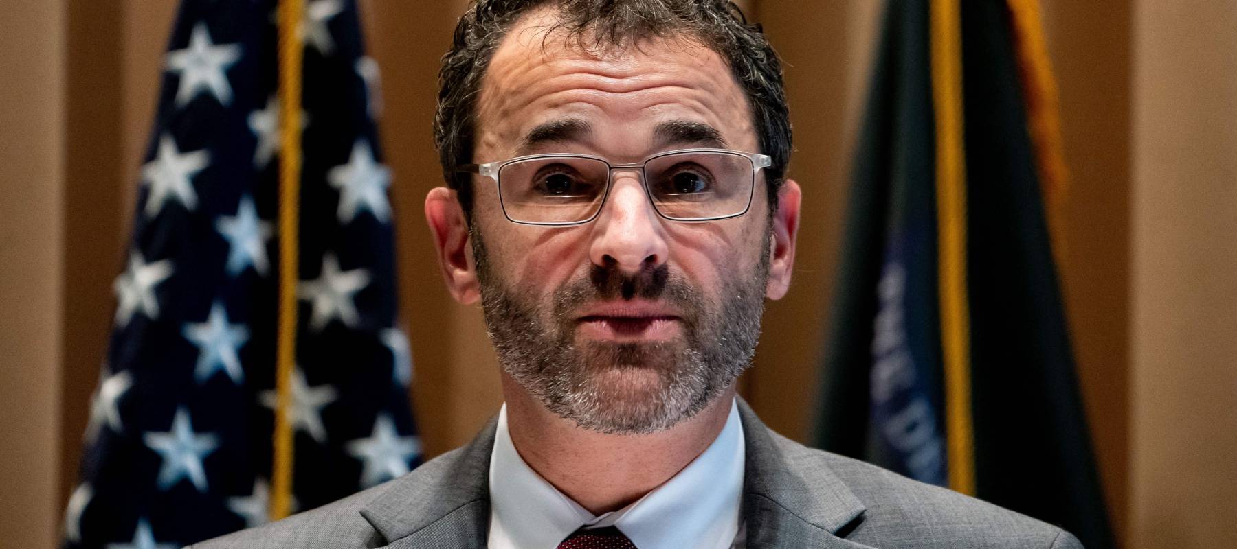 IRS commissioner Danny Werfel speaks about goals for the 2024 tax filing season at IRS headquarters in Washington, D.C., Nov. 7, 2023.