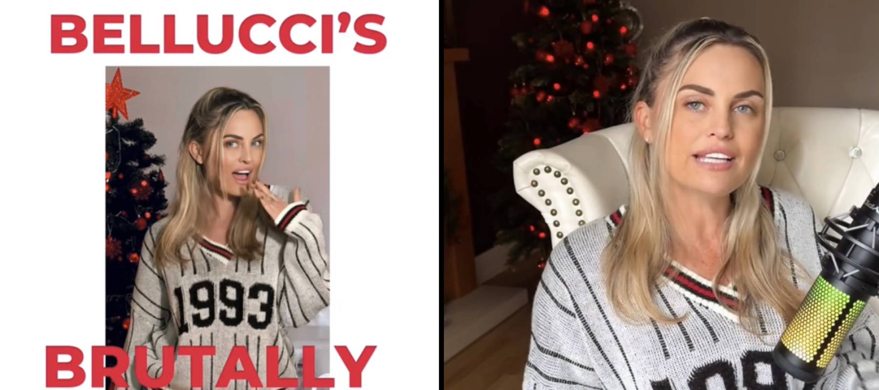 Carla Belucci speaks about the backlash to her plans to charge relatives for Christmas dinner.