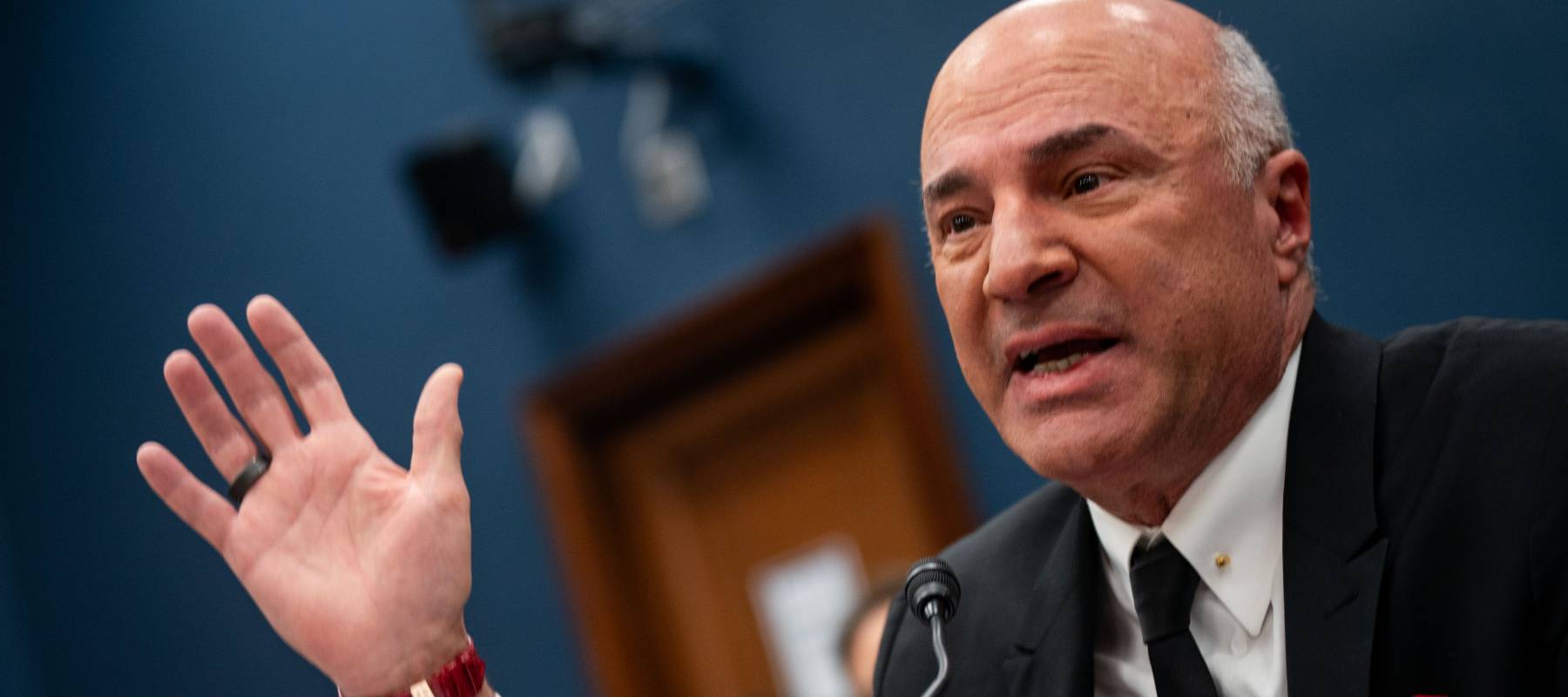 Kevin O'Leary testifies before the House Committee on Small Business during a hearing at the Rayburn House Office Building in Washington, D.C., Jan. 18, 2024.