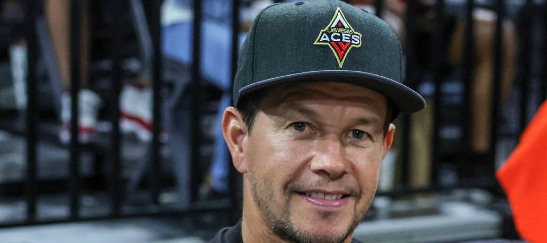 Mark Wahlberg attends Game One of the 2023 WNBA Playoffs finals between the New York Liberty and the Las Vegas Aces at Michelob ULTRA Arena.