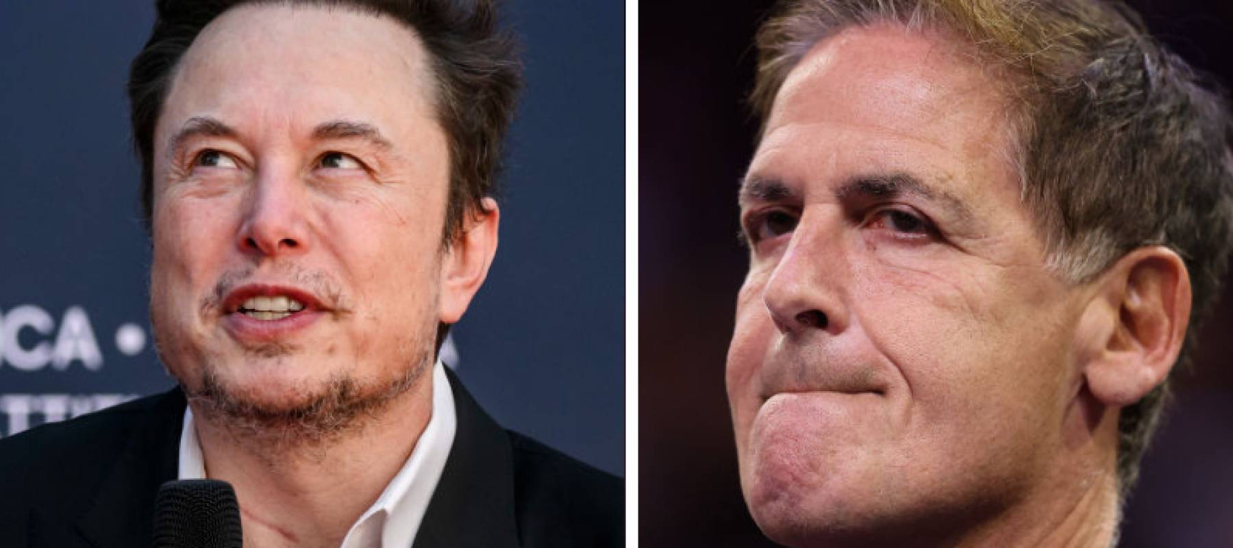 Elon Musk and Mark Cuban