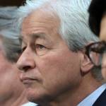 L-R) Brian Moynihan, Chairman and CEO of Bank of America; Jamie Dimon, Chairman and CEO of JPMorgan Chase; and Jane Fraser, CEO of Citigroup